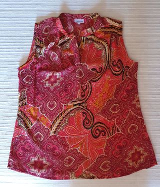 Blusa sin mangas de Natura.