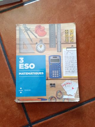 Libro matemáticas 3°ESO