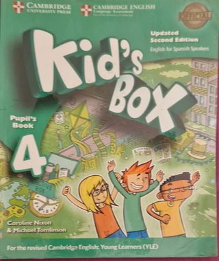 Libro 4º Primaria. Inglés. Cambridge.