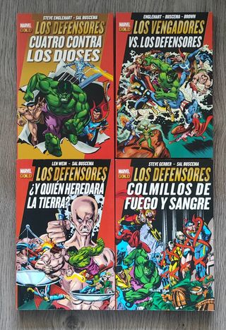 Lote Marvel Gold Defensores
