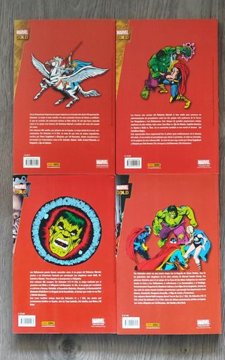 Lote Marvel Gold Defensores