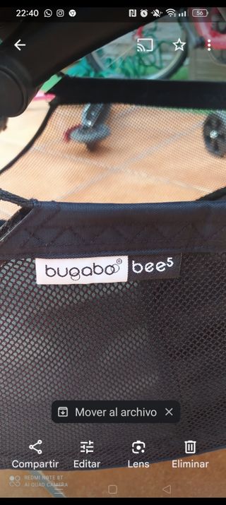 Carro Bugaboo bee 5