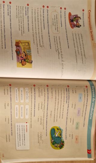 Libro 4º Primaria. Lengua. Santillana