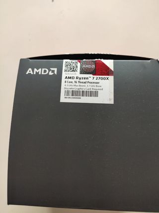 Disipador de Procesador ryzen 7 7200X