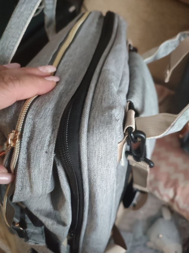 Mochila para pañales y carro