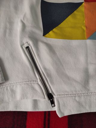 Sudadera corta estampada Pull & Bear