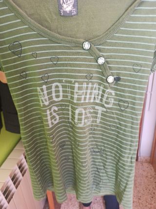 Camiseta verde