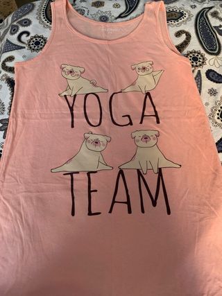 Camiseta tirantes yoga