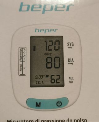 Misuratore di pressione da polso.