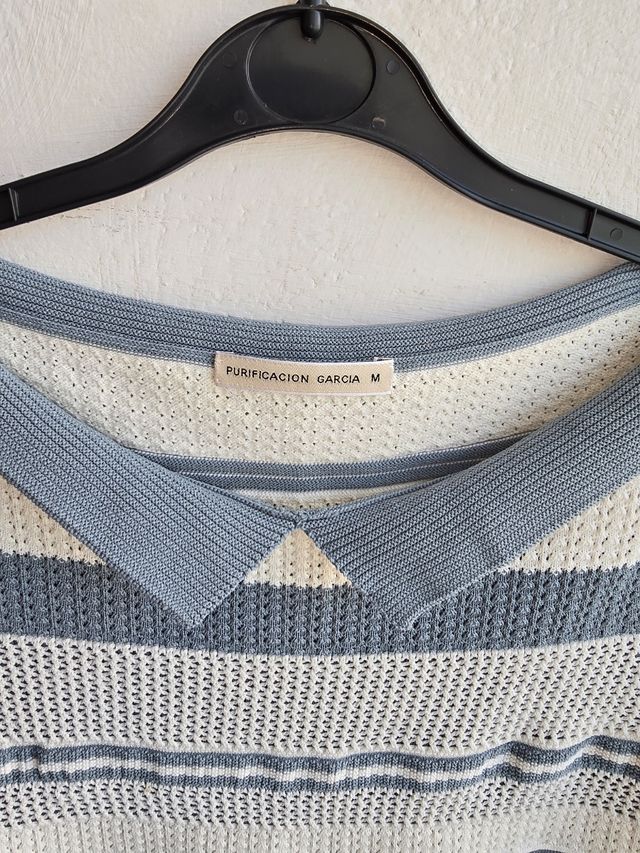 Jersey con cuello de pico