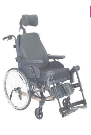 Silla de ruedas basculante