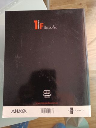 1 de filosofía bachillerato