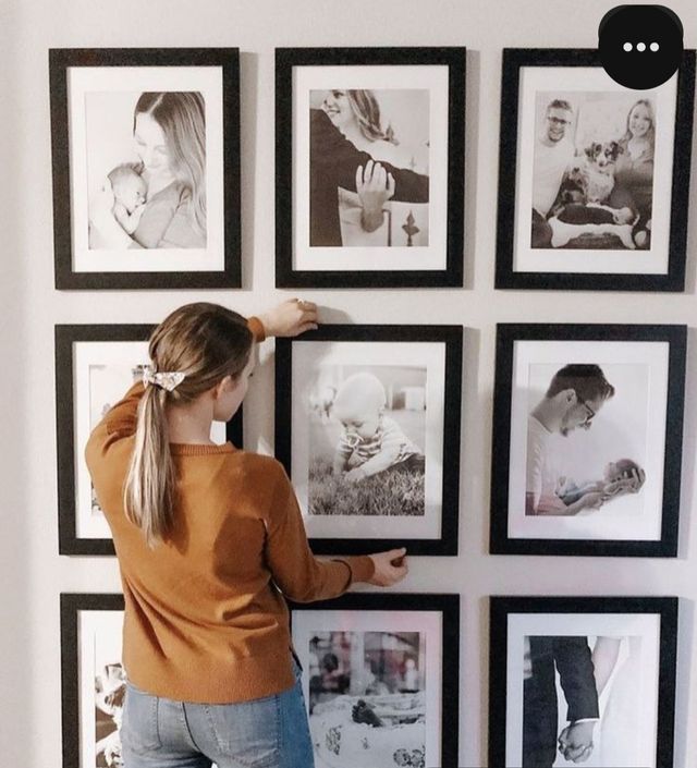 Cuadros color cerezo KIT 5 IKEA