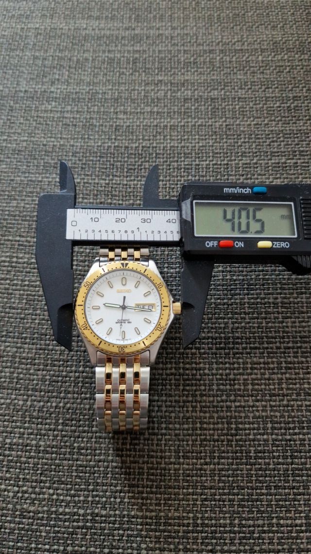 Reloj Seiko Olimpic 7N43 7020 hombre 150m