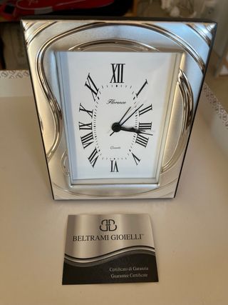 Reloj plata Beltrami