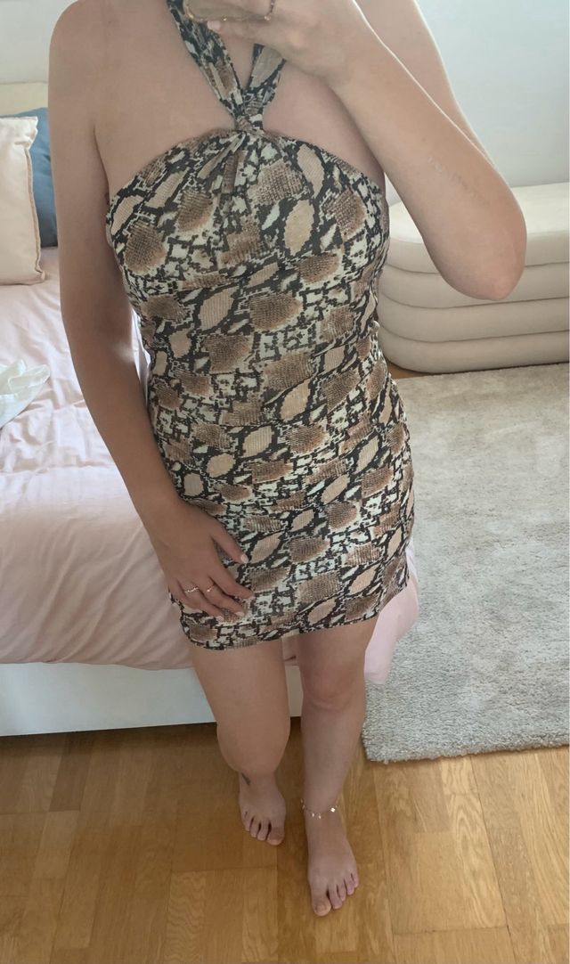 Vestido animal print NUEVO