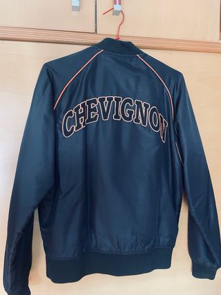 Chevignon Vintage de tela - negra y naranja