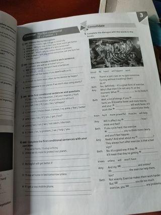 Libro y cuaderno inglés 2eso. Dynamic.