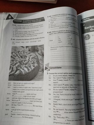 Libro y cuaderno inglés 2eso. Dynamic.