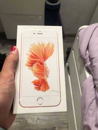 Caja de Iphone 6s rosa