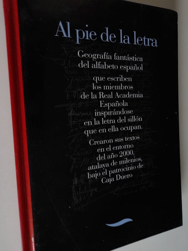 "Al pie de la letra. Geografía fantástica alfabeto