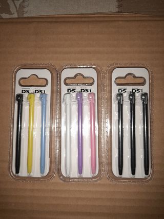 NUEVO:Accesorios DSi,DSi Xl,3DS,DS Lite 