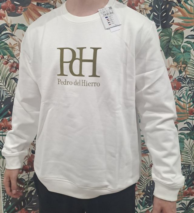 Sudadera pedro del hierro nueva