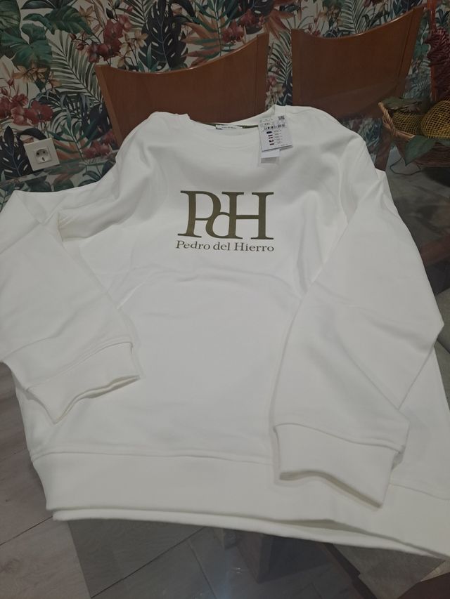 Sudadera pedro del hierro nueva
