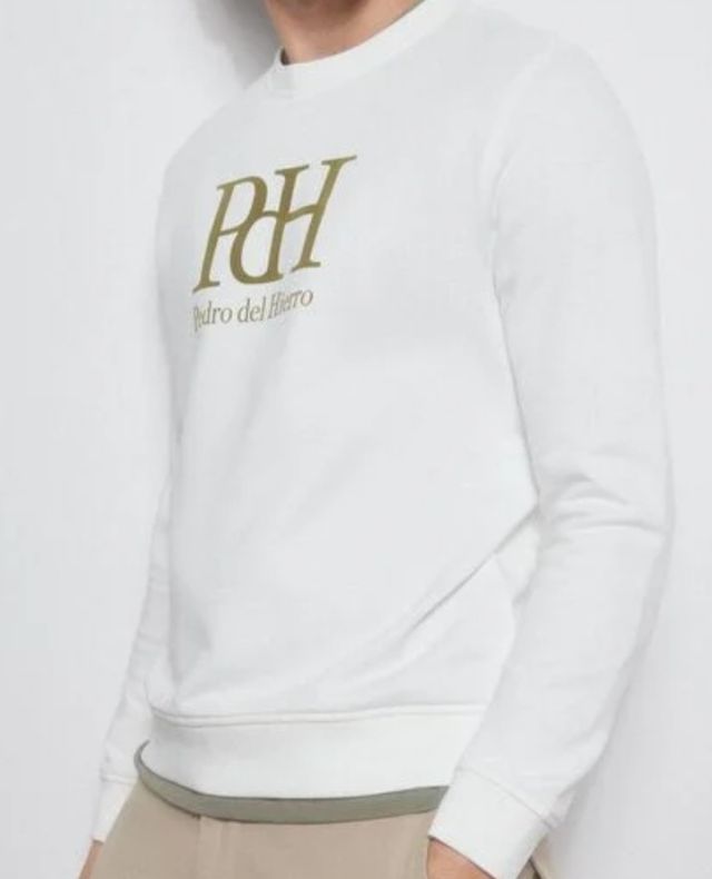 Sudadera pedro del hierro nueva
