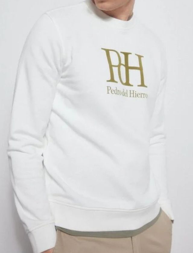 Sudadera pedro del hierro nueva