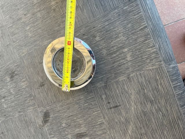 Filtro per lavello da cucina, scarico in metallo