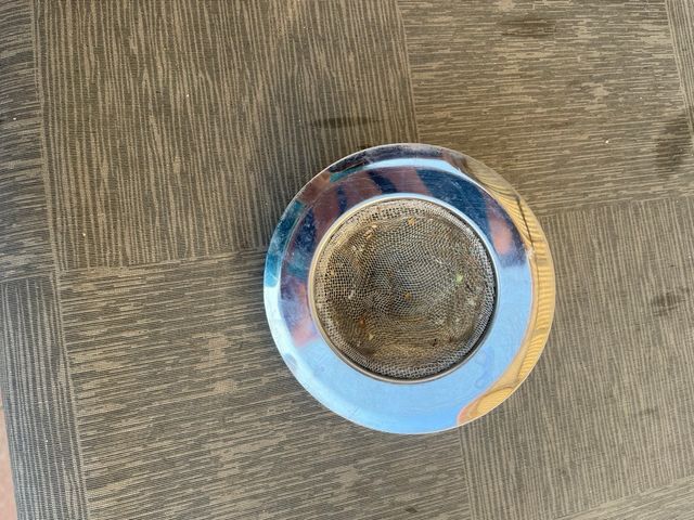 Filtro per lavello da cucina, scarico in metallo