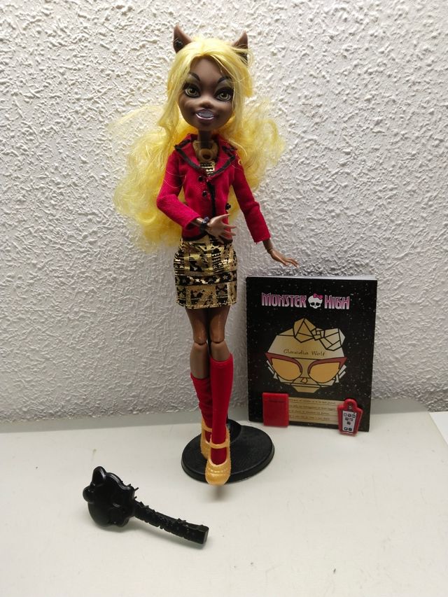 Muñeca Monster Hight Claudia Wolf 