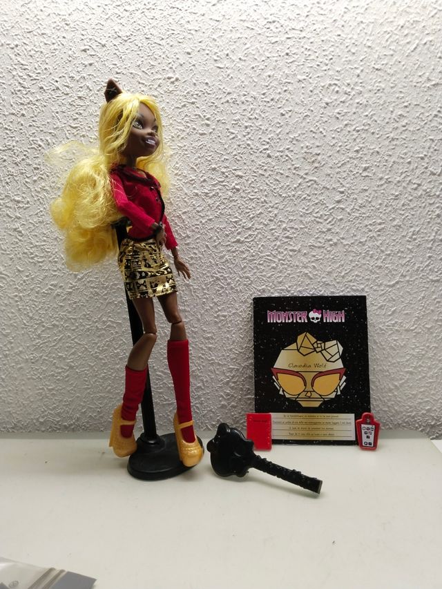 Muñeca Monster Hight Claudia Wolf 