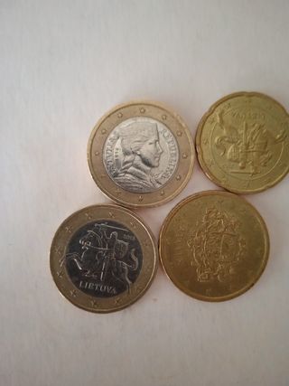 Monete euro Lettonia 