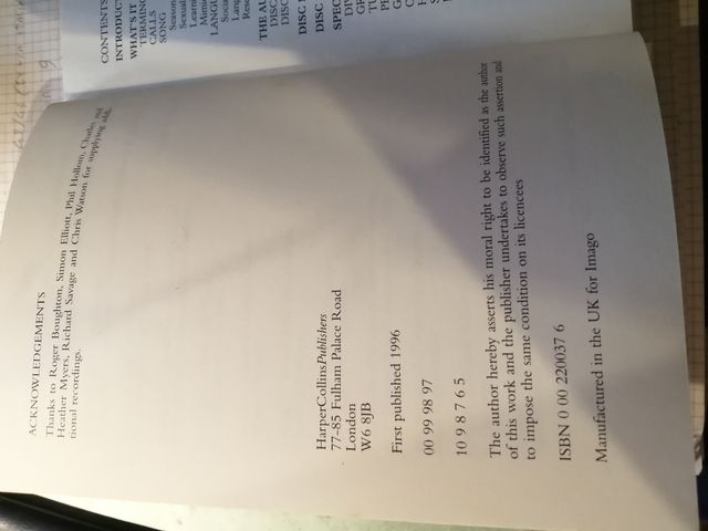 Canzoni e canti degli uccelli