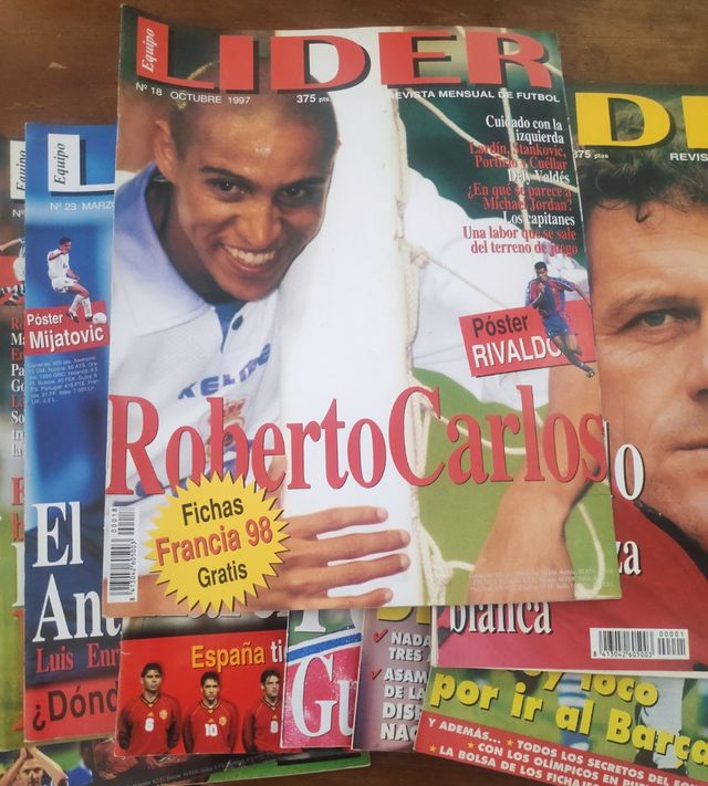 Revistas fútbol 1996,1997,1998