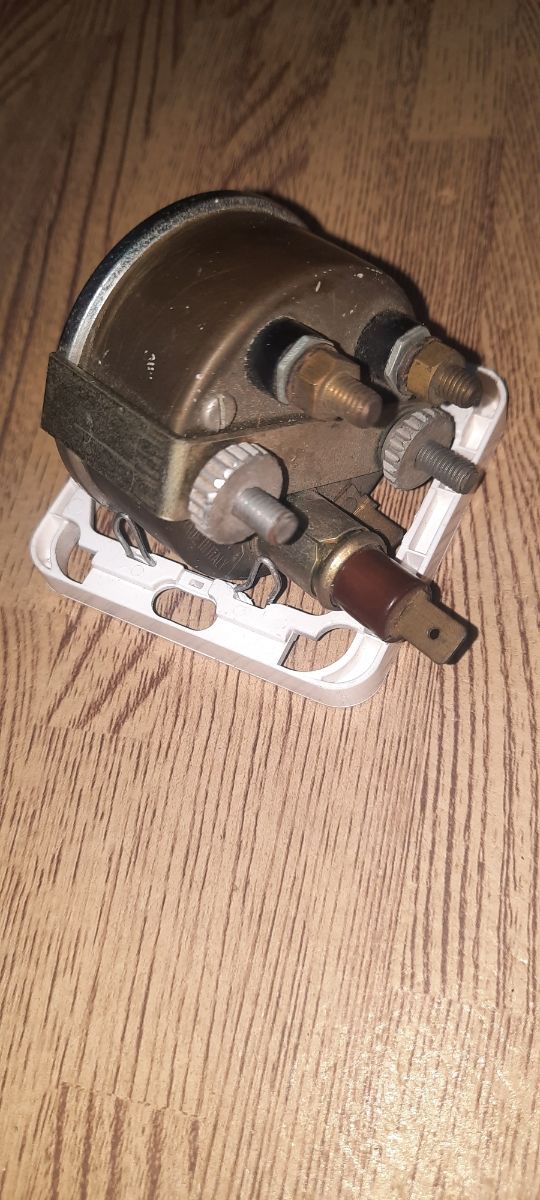 Reloj amperimetro antiguo