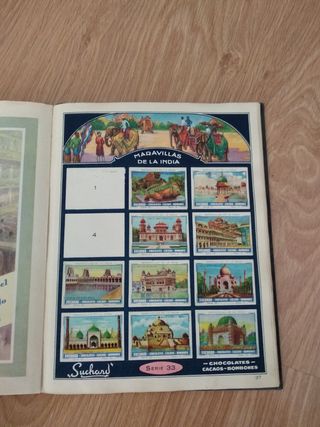 Album cromos suchard