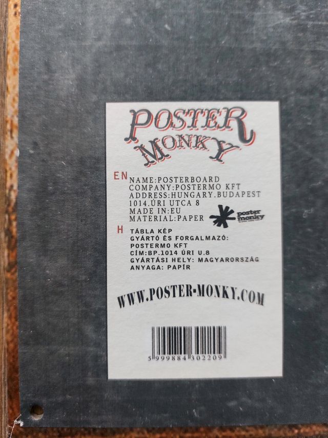 Budapest cartel 39x27cm