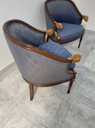 Sillas sillones retiro vintage
