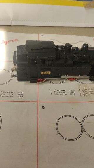 Maqueta de tren antiguo Jyesa