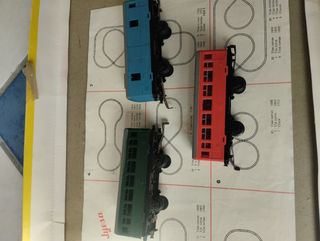 Maqueta de tren antiguo Jyesa