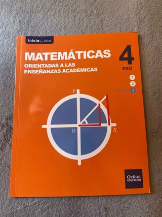 Libros Matematica 4ESO Oxford Inicia dual