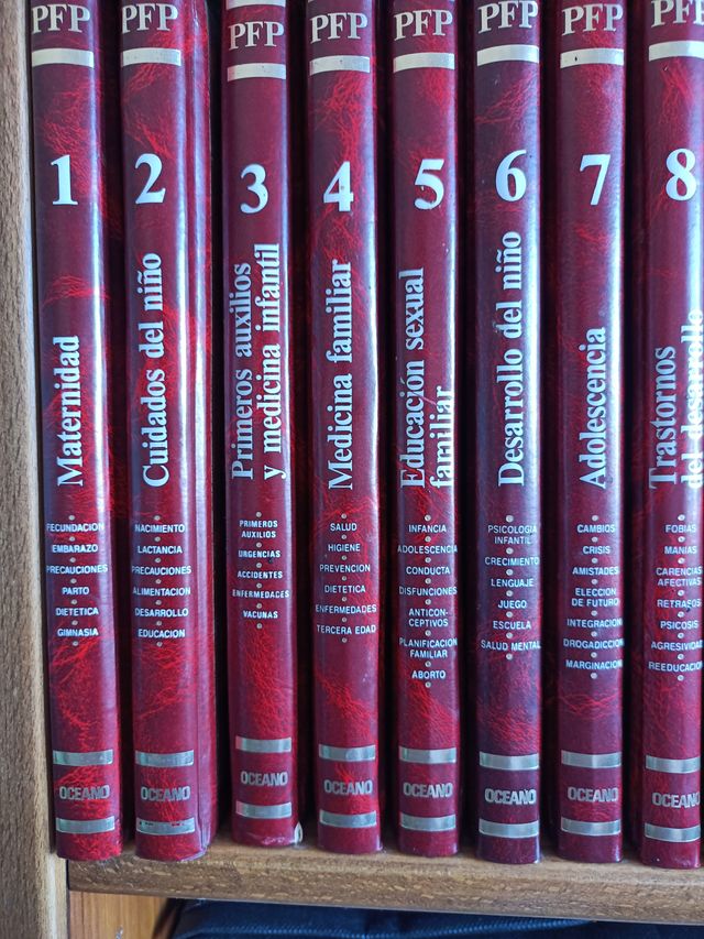 Colección 8 libros para padres.