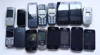 Teléfonos móviles retro