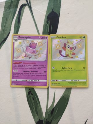 Lote cartas Pokemon destinos brillantes