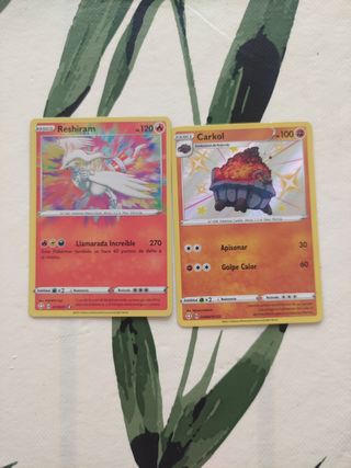 Lote cartas Pokemon destinos brillantes