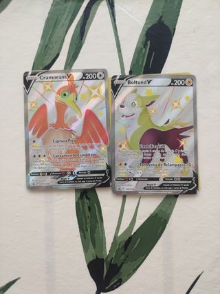 Lote cartas Pokemon destinos brillantes
