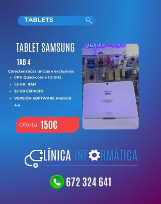 Tablet Samsung TAB 4